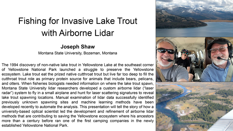 Fishing for Invasive Lake Trout  with Airborne Lidar  